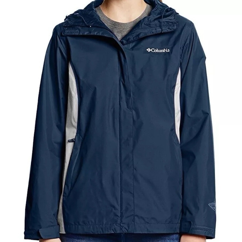 Columbia Navy and White Women's Jacket